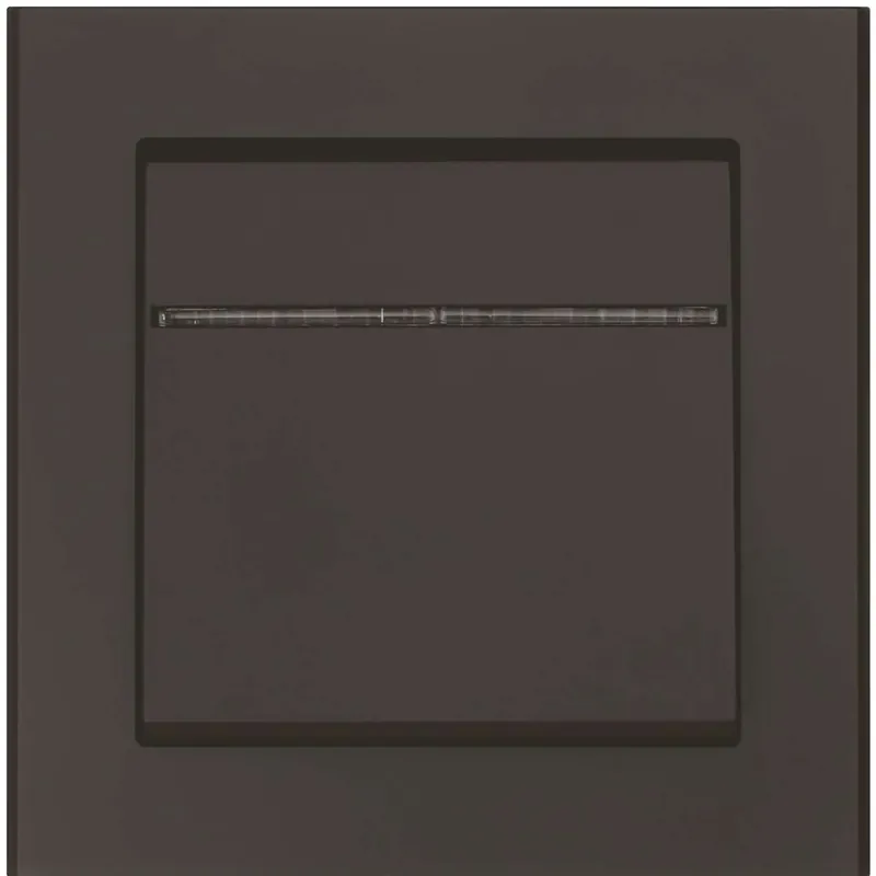 Köp nu Strömbrytare Optima 1-Pol/Trapp, Matt Svart, Skruvansl, Malmbergs 1894542