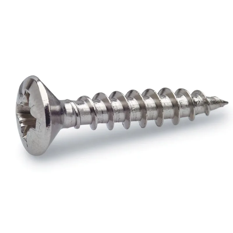 Rabatter VVS-Skruv Rostfritt Stål A2 Polerad 4stx5pak Fast 281033