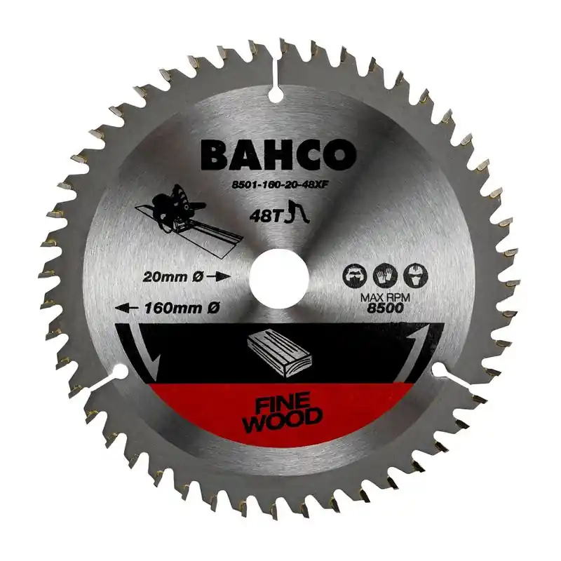 Säker betalning Bahco Cirkelsågklinga till sänksågar för användning i trä 160 mm 48T