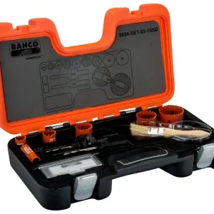 Bahco Hålsågssats 16-50 mm 9 delar Snabb leverans