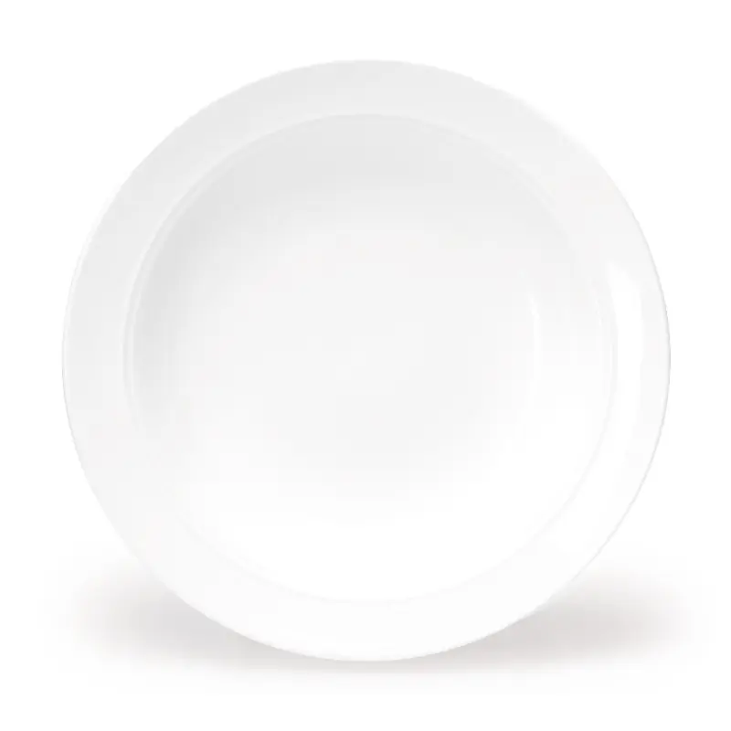 Kampanjpris Tallrik Djup Ø 21 cm Duro Vit, 6 st 33121