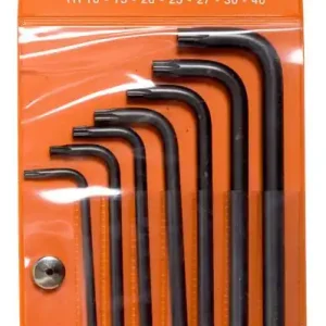 Bahco Torxnyckelsats med centrumhål 7 st TR 9-40 Sista chansen