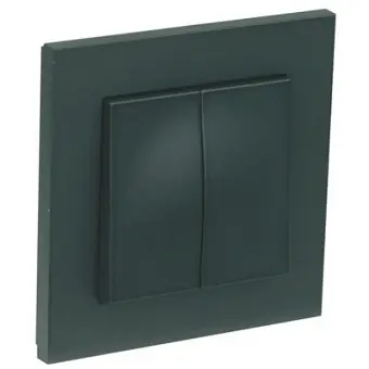 Sänkt pris STRÖMBRYTARE ELKO PLUS KRON SVART