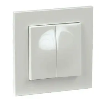 STRÖMBRYTARE ELKO PLUS KRON VIT Begränsad tid