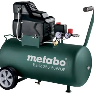 Beställ idag Metabo BASIC 250-50 W OF Oljefri kompressor 100 l/min 8 bar