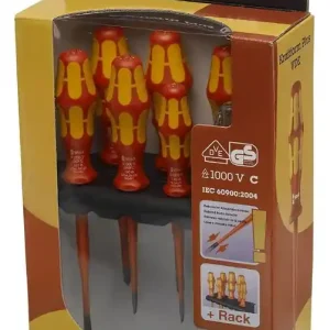 Erbjudande Wera Skruvmejselsats Isolerad 160 IS/7