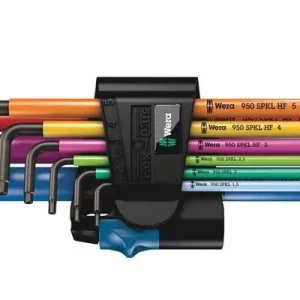 Wera Sexkantnyckelsats 950/9 HP HF1 metrisk I lager