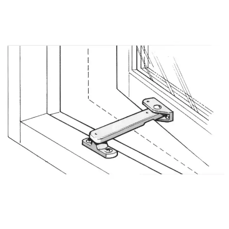 Ventilationsbeslag för Fönster 93 Vit Snabb frakt