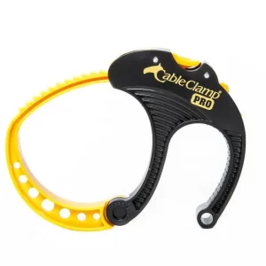 Kabelklämma PRO Stor Svart/Gul 40-80 mm Rea