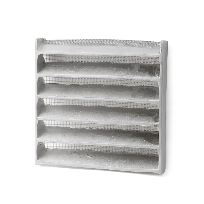 Ventilgaller 117, 200x200mm, Aluminium, Habo 33308 Trygg betalning