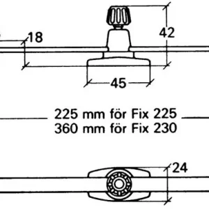 Köp online ASSA Fönsterhållare Fix 230 Vit SB
