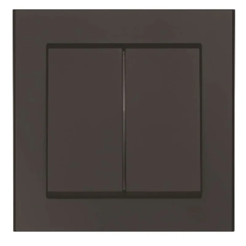 Strömbrytare Optima, Kron, Mattsvart, Snabbkoppl, Malmbergs 1894445 Populär