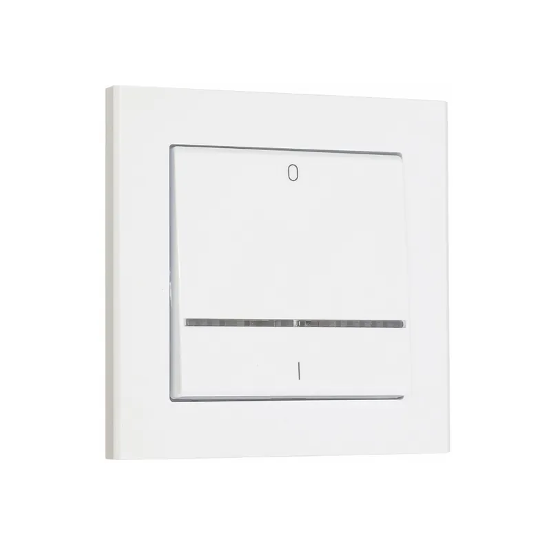 Utförsäljning Strömbrytare Optima 2 Pol Med Glimlampa, Vit, Malmbergs 1894412