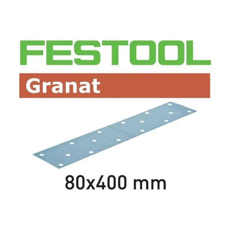 Populär Festool Slippapper STF 80x400 P120 GR/50 Granat