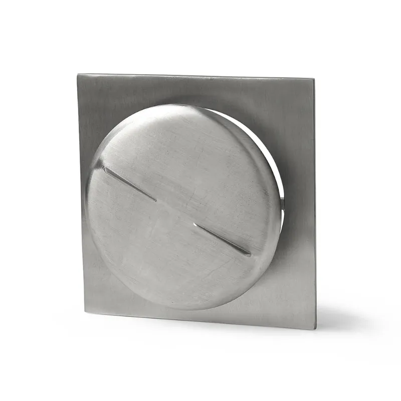 Begränsat antal Tallriksventil 85 Aluminium 125x150mm, Habo 34173