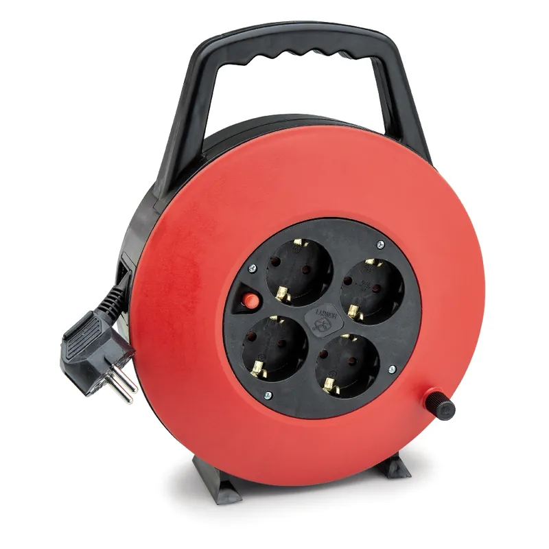 Kabelvinda 10m H05VV-F 3G1,5 2-Pak Bårebo Snabb frakt