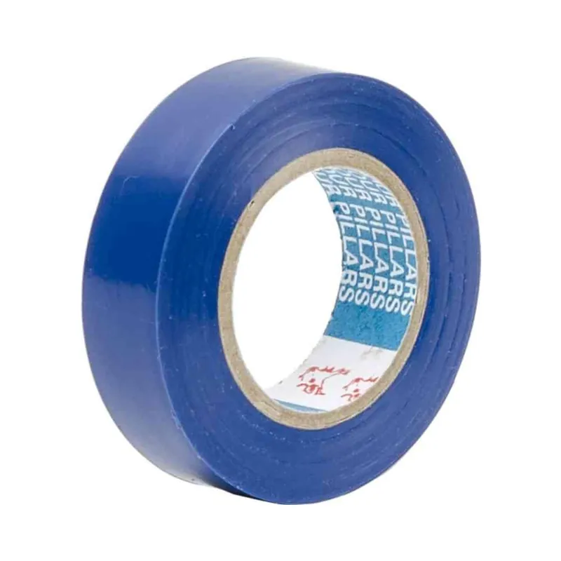 Billig Märktejp 15mmx10m Blå Gelia
