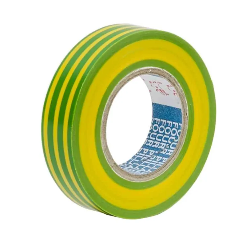 Lågt pris Märktejp 15mmx10m Gul/Grön Gelia