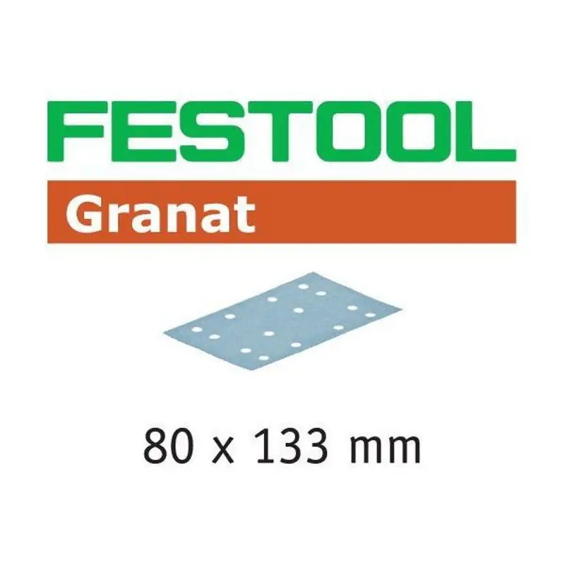 Festool Slippapper STF 80x133 P100 GR/100 Granat Erbjudandepris