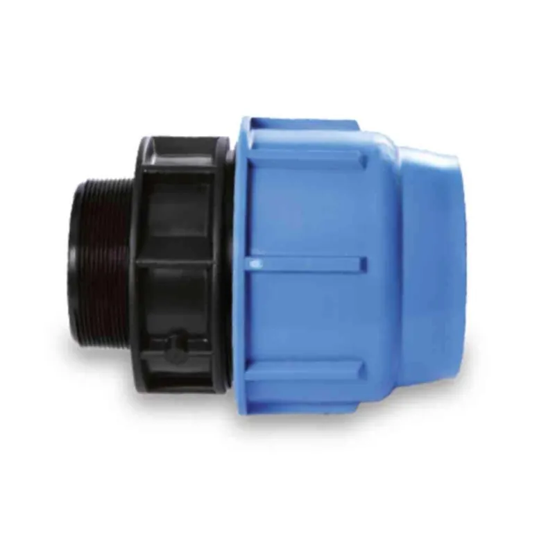 Beställ idag PEM Koppling Av Polypropen Rak Utvändig Gänga 25mmxG25 Plast Gelia