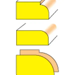 Cobolt Avrundning-/Kvartstavssats S=8 Begränsat erbjudande