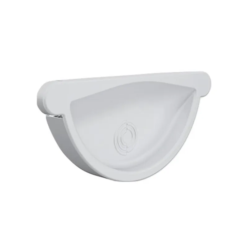 Sänkt pris Ränngavel RG med Tätning 125mm Antikvit, Lindab 4843