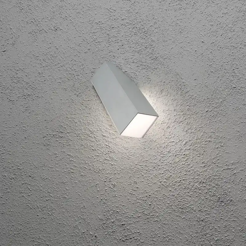 Imola Vägglykta LED 1x3W 230-240V IP54 Grå Konstsmide Handla nu