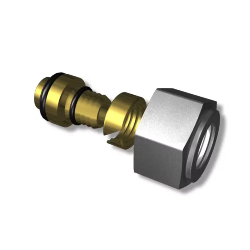 LK Anslutningskoppling VKF-i 16x2mm Mässing Rea