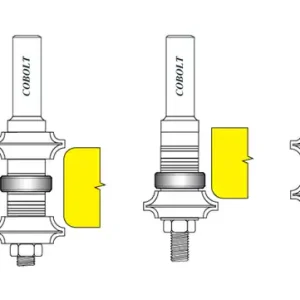Cobolt Dubbelavrundning R=4 & 6 S=12 Outlet