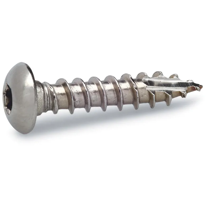 Lågt pris Rännkroksskruv 4,8x25mm Rostfritt Stål 100st Fast 285641