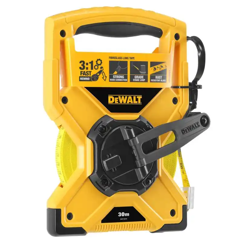 I lager DeWalt DWHT34218-0 Måttband i Fiberglas 30M