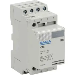 KONTAKTOR 25A 4 SLUTANDE 2MOD Nedsatt pris