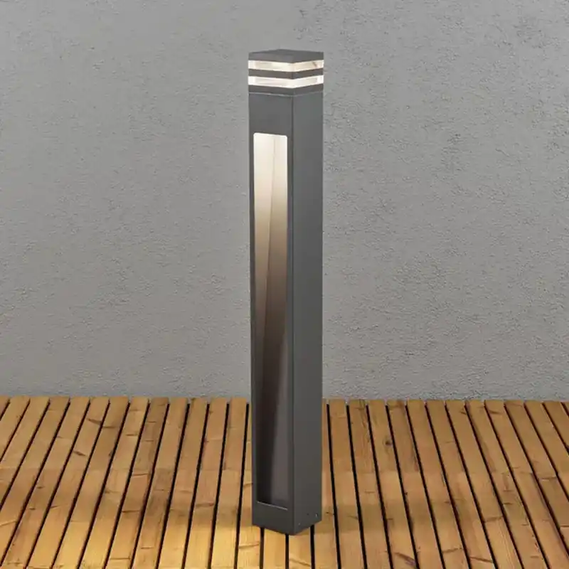 Köp nu Massa Trädgårdsstolpe LED 8W 230-240V IP54 Mörkgrå Konstsmide