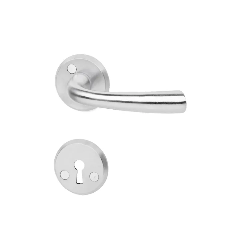 Säker betalning Dörrhandtag Barcelona, Borstad Krom, Habo 14405