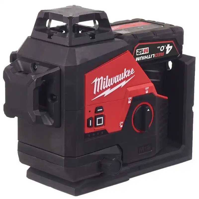 Milwaukee Treplanslaser Grön M12 3PL-401C 12V (1x4,0ah) Nyhet