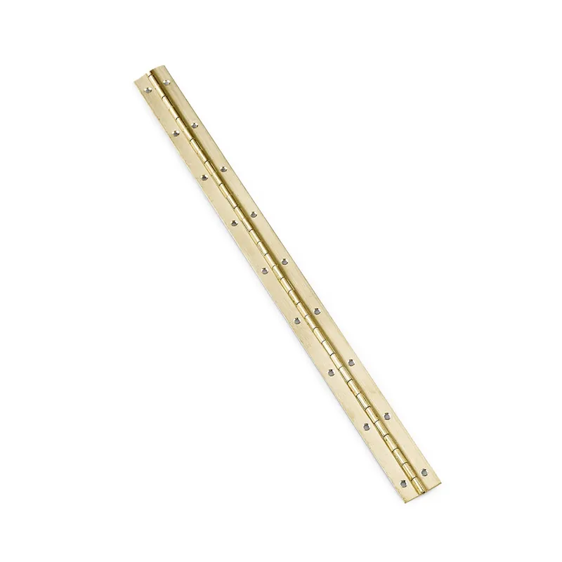 Populärt val Pianogångjärn 195, 280mm Matt Mässing, Habo 7419