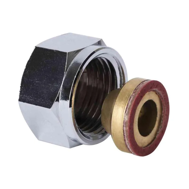 Handla nu Kopparrörshalvkoppling 15xR15 Gelia