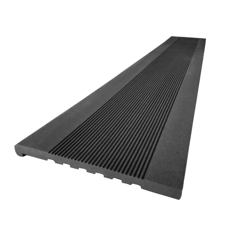 Poolsarg Komposit Trappsteg 348x20x2900mm Grå WPC203 Populärt val