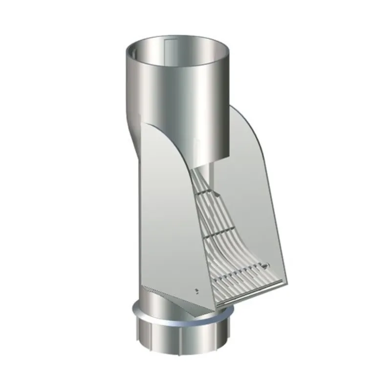 Rabatt Självrensande lövsil SLS, Silvermetallic, Lindab 74342