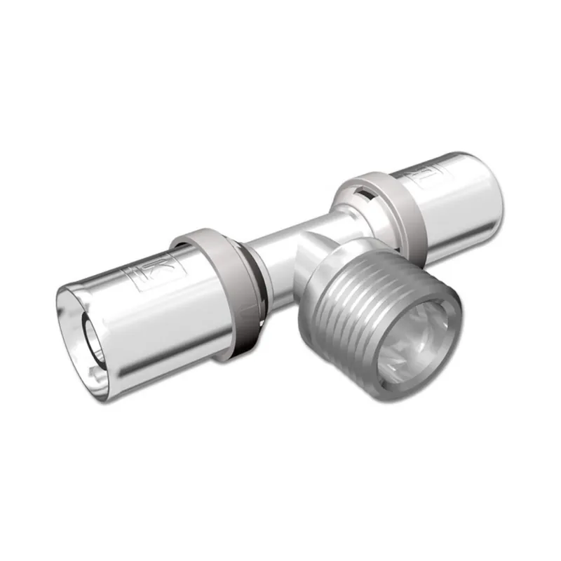 LK PressPex T-Koppling Utvändig Gänga Med Avstick A50xR40 Rabatt
