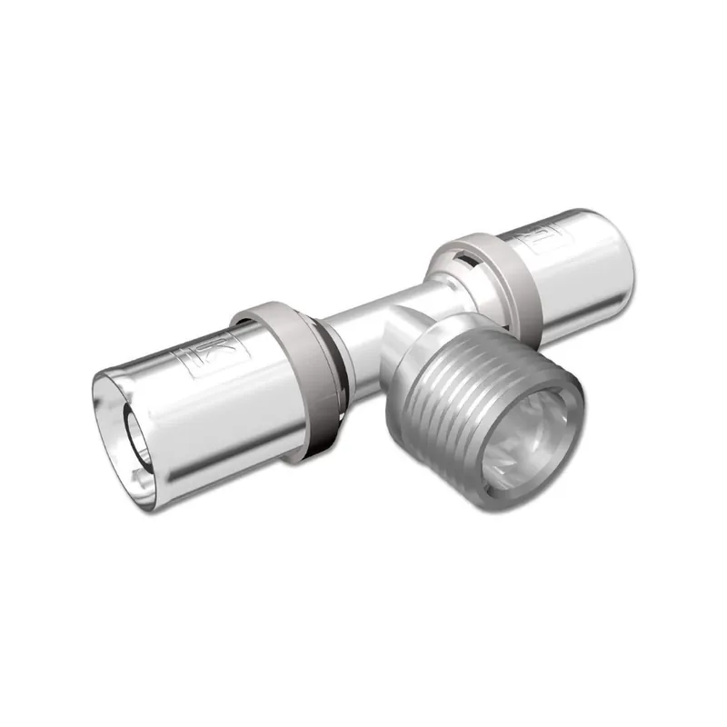 Köp nu LK PressPex T-Koppling Utvändig Gänga Avstick AX16xR15
