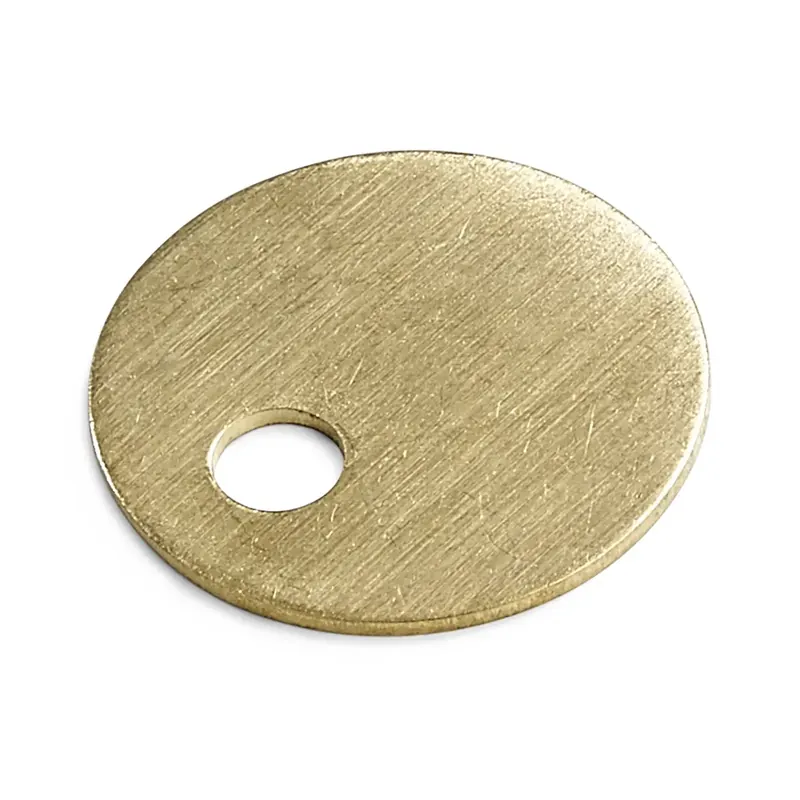 Fynd Nyckelbricka 1 Mässing 26mm, 100st, Habo 22590