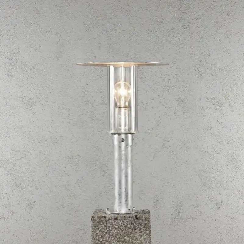 Outlet Mode Grindstolpslykta Med Stolpe E27 230-240V IP54 Galvaniserad Konstsmide