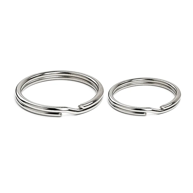 I lager Nyckelring 1269, 25+30mm Nickel 4st, Habo 47613