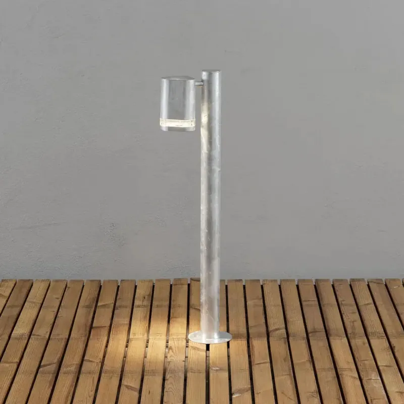 Modena Trädgårdsstolpe Med Stolpe GU10 230-240V IP44 Galvaniserad Konstsmide Sista chansen