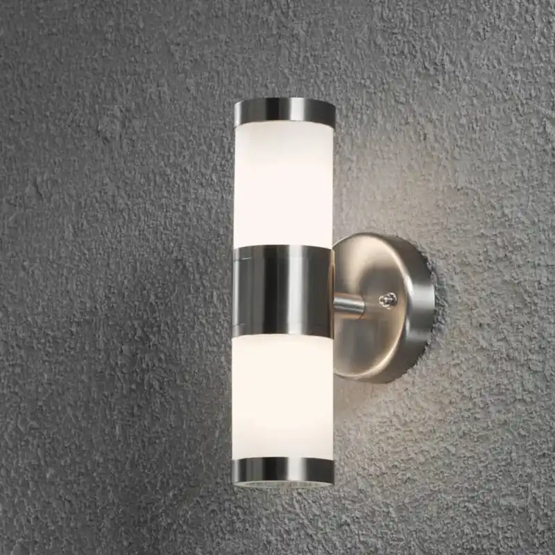 Modena Vägglykta Upp/Ned G9 230-240V IP44 Rostfritt Konstsmide Beställ nu