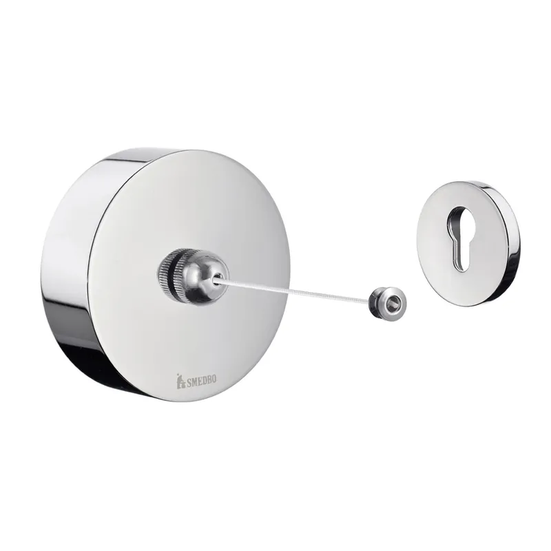 Utdragbar Klädlina Outline 2,5m Polerad Krom Smedbo FK480 Erbjudandepris