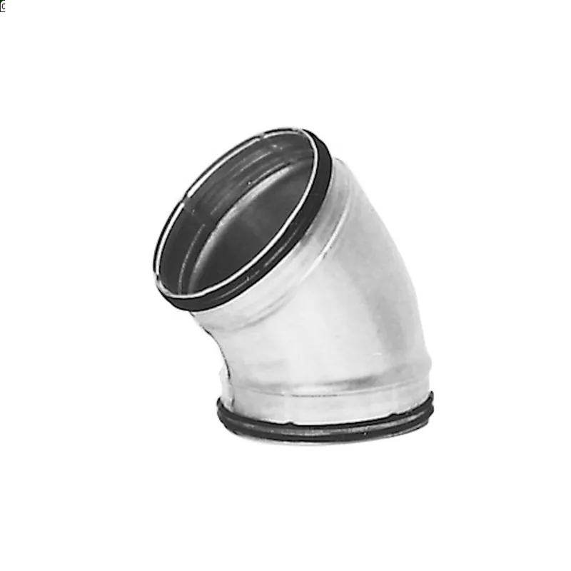 risnedsättning Rörböj BU 125mm 45 Grader Lindab 489015