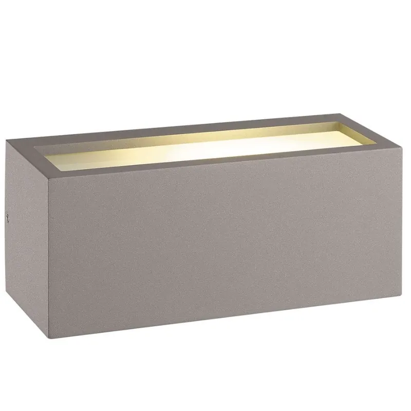 Väggarmatur Lule, IP54, 18W, 230V, Silver, Malmbergs 9977234 Lågt pris