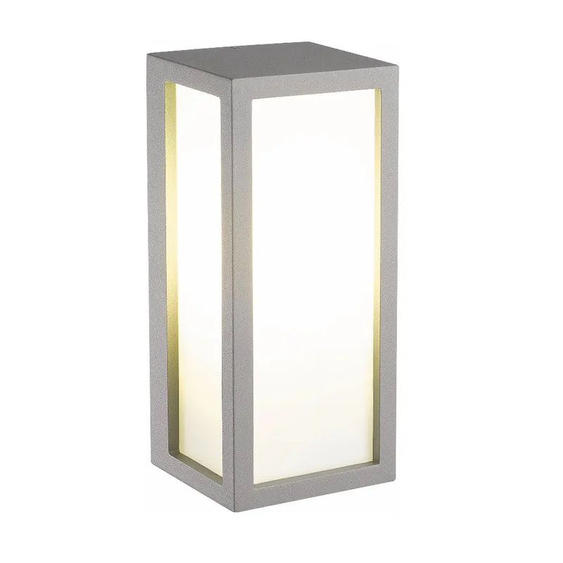 Kampanj Väggarmatur Lule II, IP54, 18W, 230V, Silver, Malmbergs 9977236